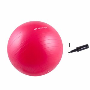 Gymnastický míč Sportago Anti-Burst 55 cm, včetně pumpičky - červená
