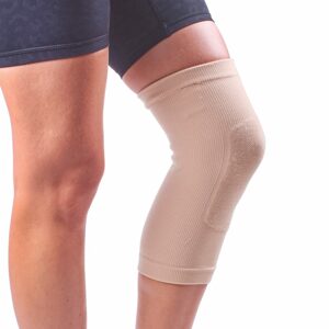 Sportago Sportovní bandáž na koleno elastická - tělová - 2 ks