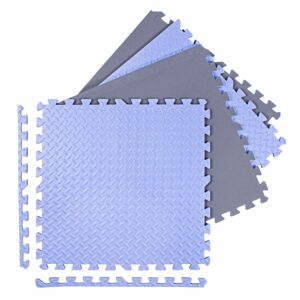 Puzzle podložka Sportago Easy-Lock 60x60x1,2 cm, 4 ks, světle modrá