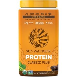 Sunwarrior Protein Classic Plus 750 g - bez příchuti