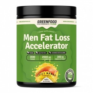 GreenFood Performance Men Fat Loss Accelerator 420 g - mango VÝPRODEJ 10.12.2023