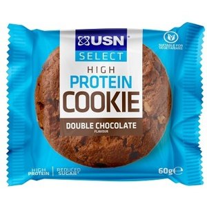 USN (Ultimate Sports Nutrition) USN High Protein Cookie 60 g - double chocolate VÝPRODEJ 25.12.2023