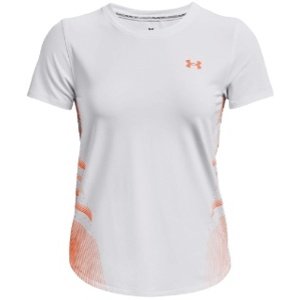 Dámské běžecké tričko Under Armour Iso-Chill Laser Tee II - white - M - 1376818-100