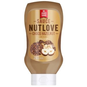 All Nutrition Allnutrition Nutlove sauce 280 g - čokoláda/oříšek