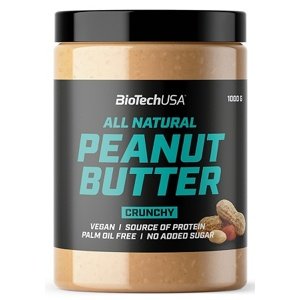 Biotech USA BiotechUSA Arašídové máslo 1000 g - křupavé PROŠLÉ DMT 1.12.2023