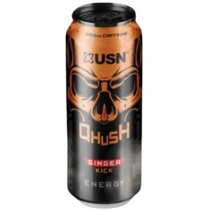 USN (Ultimate Sports Nutrition) USN Qhush Energy drink 500 ml - Ginger