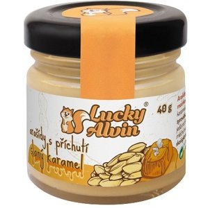 Lucky Alvin Arašídy s příchutí slaný karamel 40 g VÝPRODEJ 23.12.2023