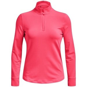 Dámské funkční tričko Under Armour Zinger 1/4 Zip - pink shock - XS - 1377332-683