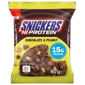 Mars Protein Snickers HiProtein Cookie 60 g - čokoláda/arašídy