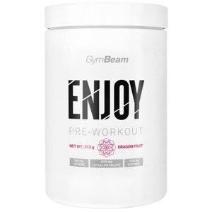 GymBeam ENJOY Pre-Workout 312 g - dračí ovoce