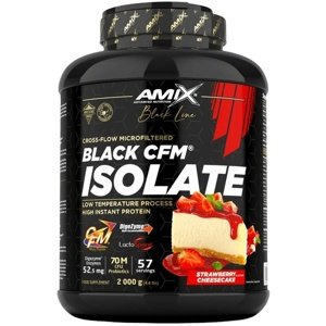 Amix Nutrition Amix BLACK Line Black CFM Isolate 2000 g - jahodový cheesecake