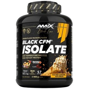 Amix Nutrition Amix BLACK Line Black CFM Isolate 2000 g - slaný karamel/zmrzlina