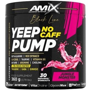 Amix Nutrition Amix Black Line Yeep Pump NO CAFF 360 g - jungle monster