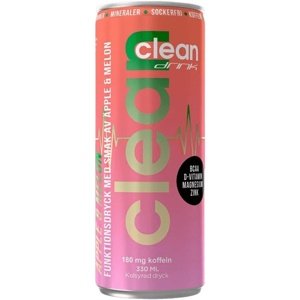 Clean Drink BCAA 330 ml - jablko/meloun