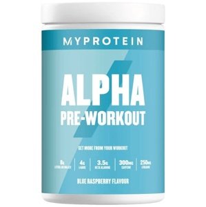 MyProtein Alpha Pre-Workout 600 g - modrá malina