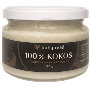 Nutspread 100% ořechové máslo 250 g - kokos