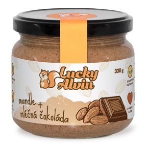 Lucky Alvin Mandlový krém s mléčnou čokoládou 330 g PROŠLÉ DMT 12.1.2024