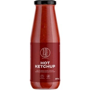 BrainMax Pure Ketchup - hot (ostrý kečup) 350 g PROŠLÉ DMT 11.3.2024