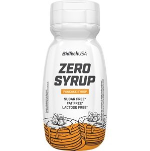 Biotech USA BiotechUSA Zero Syrup 320 ml - pancake (javorový sirup) VÝPRODEJ (POŠK. OBAL)