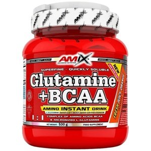 Amix Nutrition Amix Glutamine + BCAA powders 530 g - Pomeranč