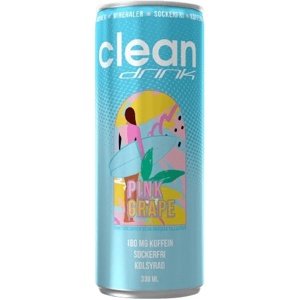 Clean Drink BCAA 330 ml - růžový grep