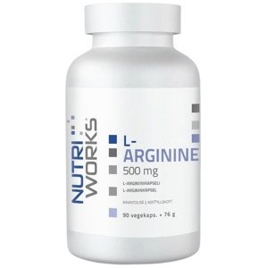 NutriWorks L-Arginine 500mg 90 kapslí