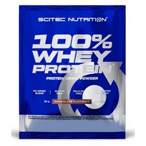 Scitec Nutrition Scitec 100% Whey protein 30 g - čokoláda