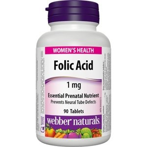 Webber Naturals Folic Acid 90 tablet