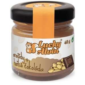 Lucky Alvin Arašídy + hořká čokoláda 40 g