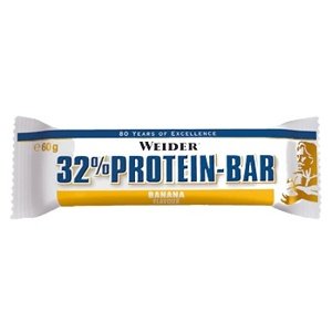 Weider 32% Protein Bar 60 g - bílá čokoláda/banán