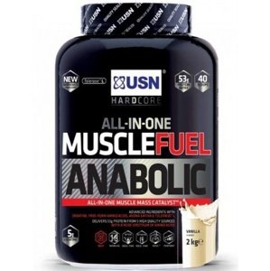 USN (Ultimate Sports Nutrition) USN Muscle Fuel anabolic 2000g - vanilka + šejkr ZDARMA