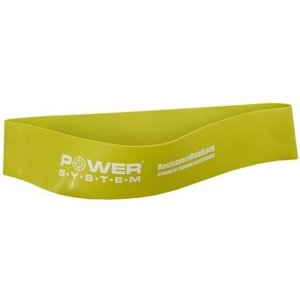 Power System Posilovací guma FLEX LOOP Medium - zelená 60 x 5 x 1,2 cm