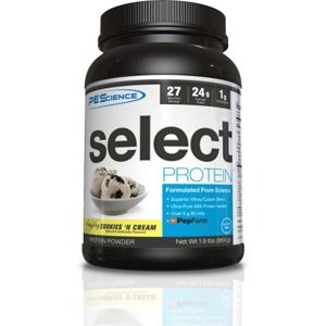 PEScience Select Protein US verze 878 g - Peanut Butter Cookie