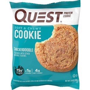 Quest Nutrition Protein Cookie 58 g - Snickerdoodle PROŠLÉ DMT 9.11.2023