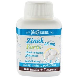 MedPharma Zinek forte 25 mg 107 tablet