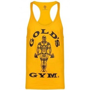 Golds Gym Gold's Gym pánské tílko žluté - XXL
