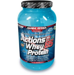Aminostar Actions Whey Protein 85 2000g - vanilka