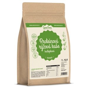 GreenFood Proteinová rýžová kaše bezlepková 500 g - kakaová