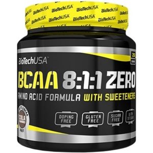 Biotech USA BioTechUSA BCAA 8:1:1 ZERO 250 g broskev/ledový čaj