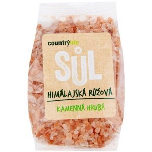 Country Life Himalájská sůl růžová hrubá 500g