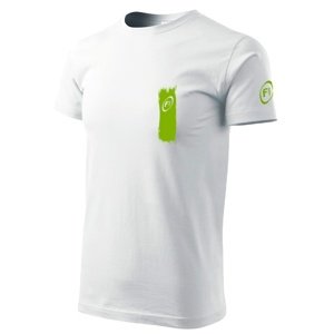 Fitness007 Pánské tričko bílé #jdudosebe - M