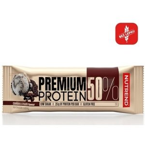 Nutrend Premium Protein Bar 50 g - cookies & cream
