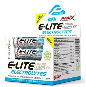 Amix Nutrition Amix E-lite Electrolytes 20x25 ml - černý rybÍZ