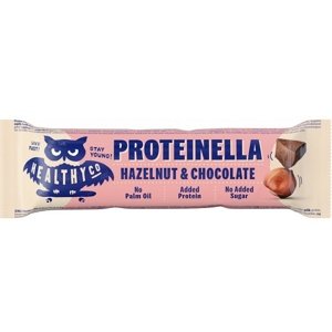 FCB  HealthyCo Proteinella Chocolate Bar 35g - čokoláda/lískový ořech