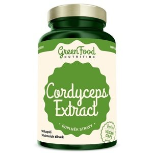 GreenFood Cordyceps Extract 90 kapslí
