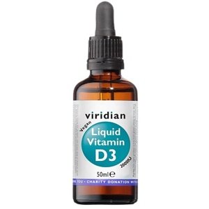 Viridian Nutrition Viridian Liquid Vitamin D3 2000IU 50ml