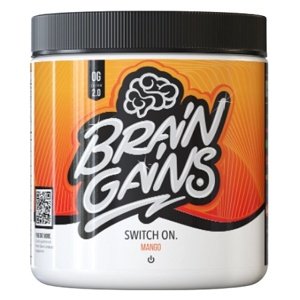 Brain Gains Switch On 225 g (S KOFEINEM) - mango
