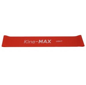 Kine-MAX Mini Loop Resistance Band Kit posilovací guma - light červená