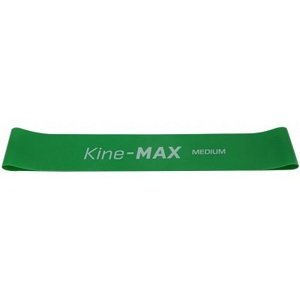 Kine-MAX Mini Loop Resistance Band Kit posilovací guma - medium zelená