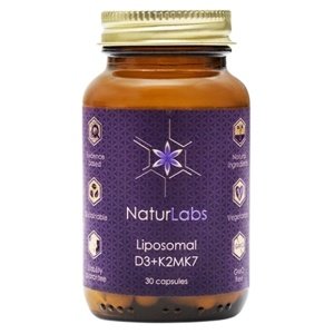 NaturLabs Liposomální Vitamín D3 + K2 30 kapslí